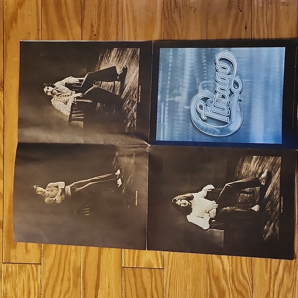 Chicago Band Poster/Record Program - Picture 15 of 16